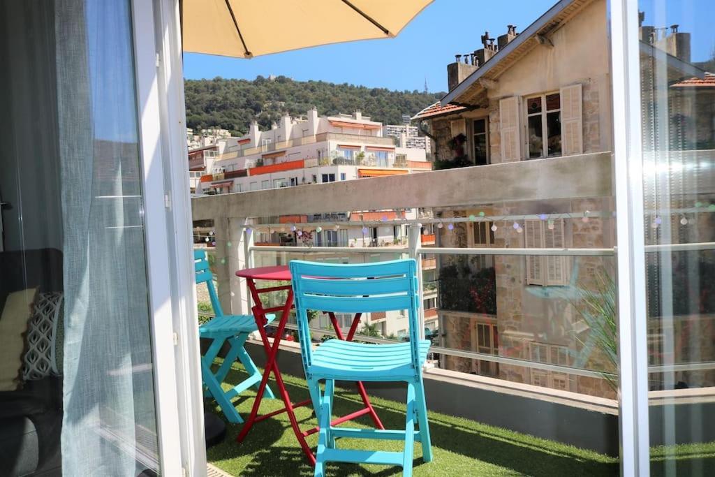 Charmant Studio Avec Terrasse Ensoleillee Nice Dış mekan fotoğraf